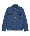 Quiksilver All Ride Denim Jkt in MEDIUM BLUE