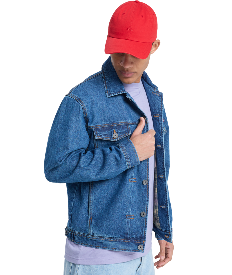 Quiksilver All Ride Denim Jkt in MEDIUM BLUE