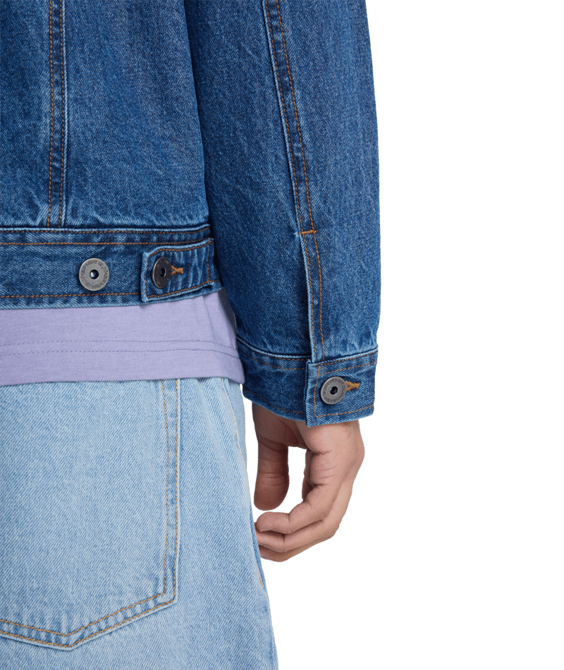 Quiksilver All Ride Denim Jkt in MEDIUM BLUE