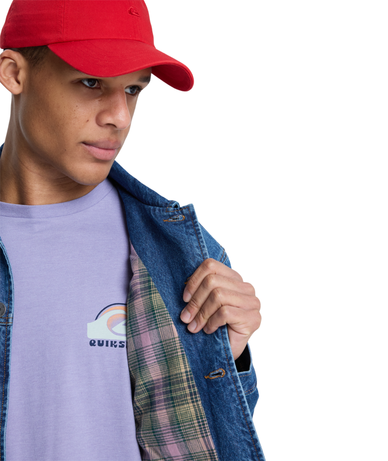 Quiksilver All Ride Denim Jkt in MEDIUM BLUE