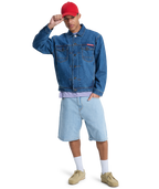 Quiksilver All Ride Denim Jkt in MEDIUM BLUE