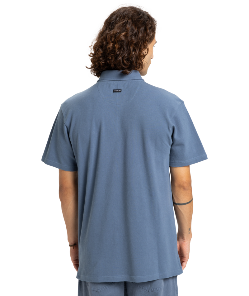 Quiksilver Mw Pique Polo in CHINA BLUE