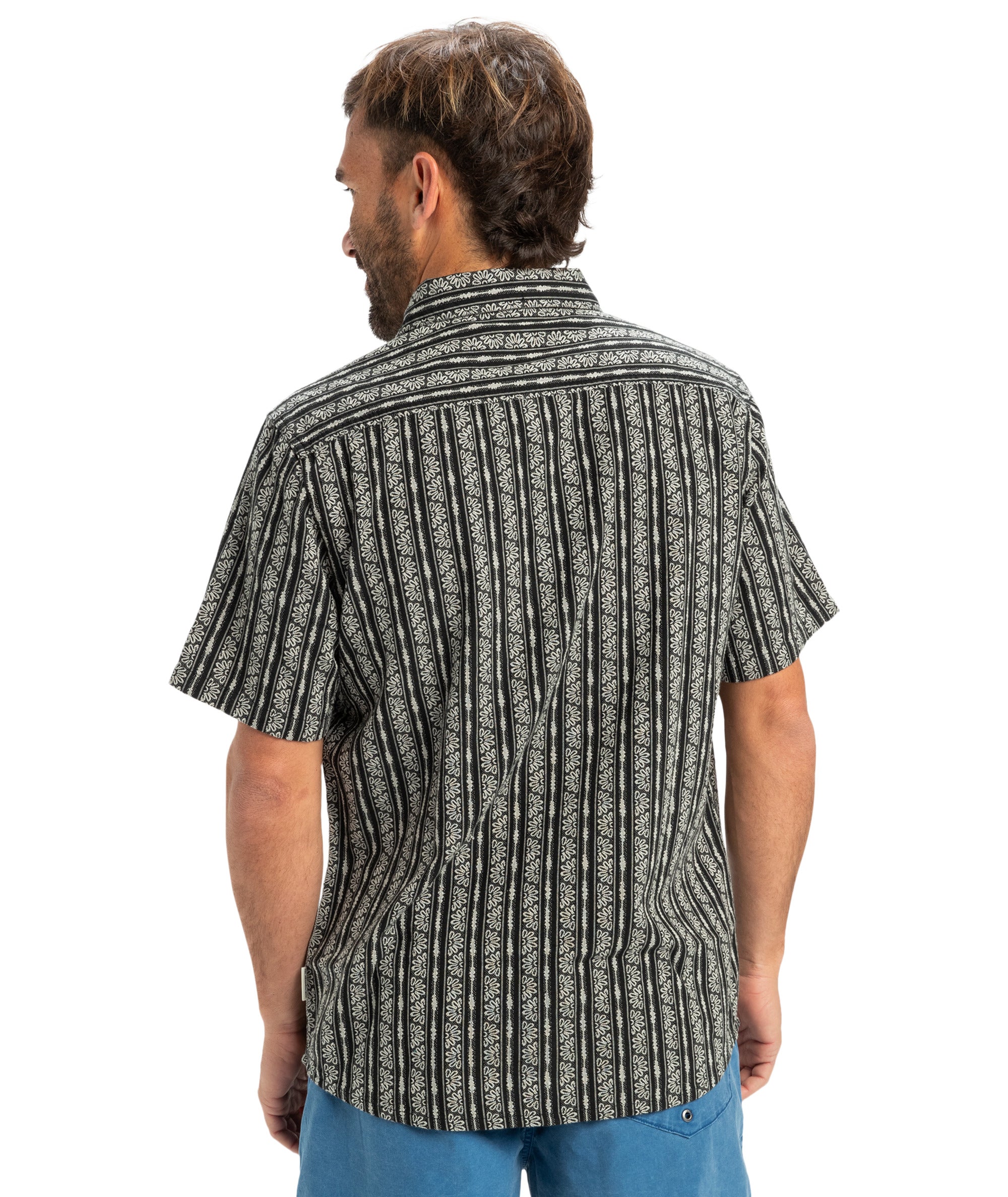 Quiksilver Street Way Ss in BLACK STREET WAY