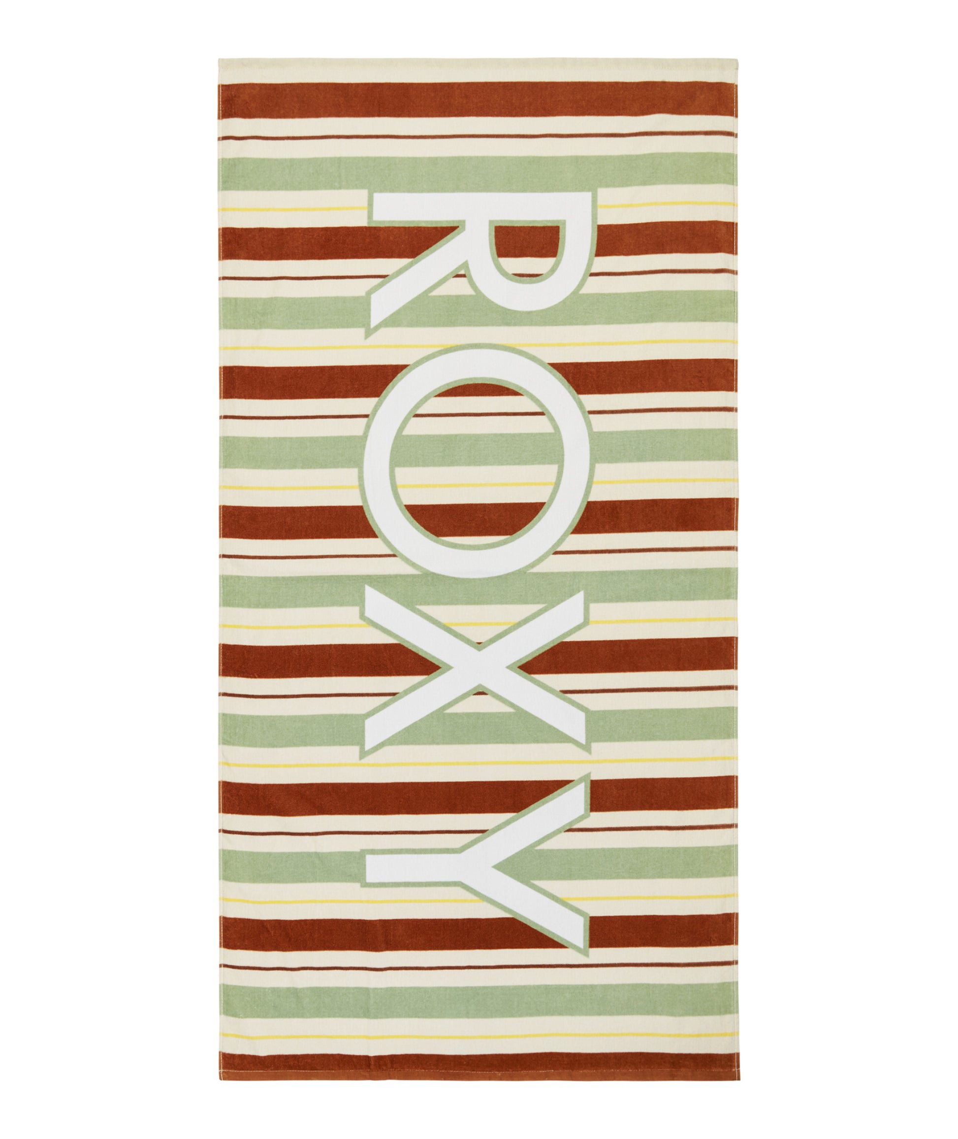 Roxy Fun And Adventure in LAUREL GREEN CARVER STRIPE SWI