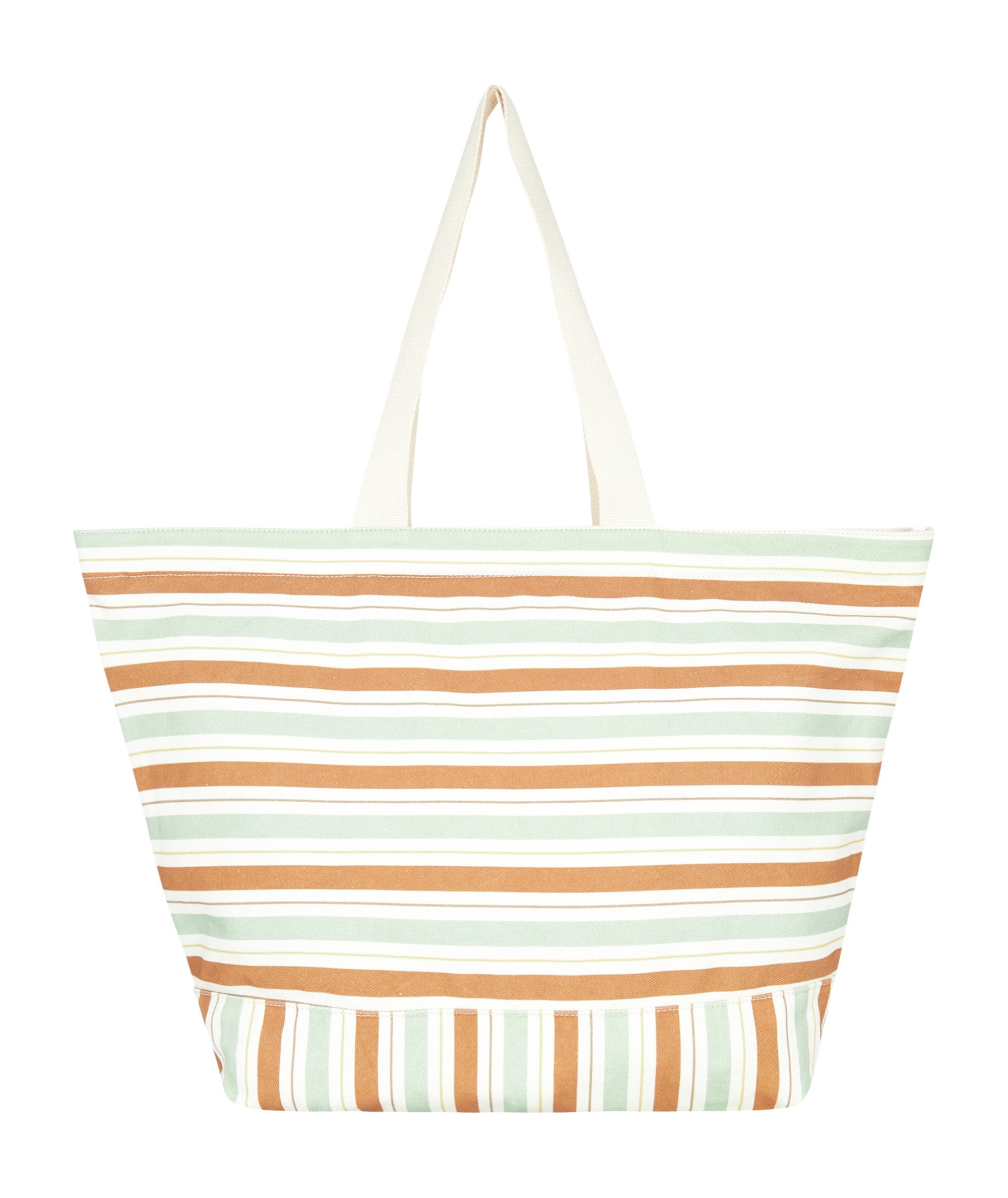 Roxy Stripy Beach in LAUREL GREEN CARVER STRIPE SWI