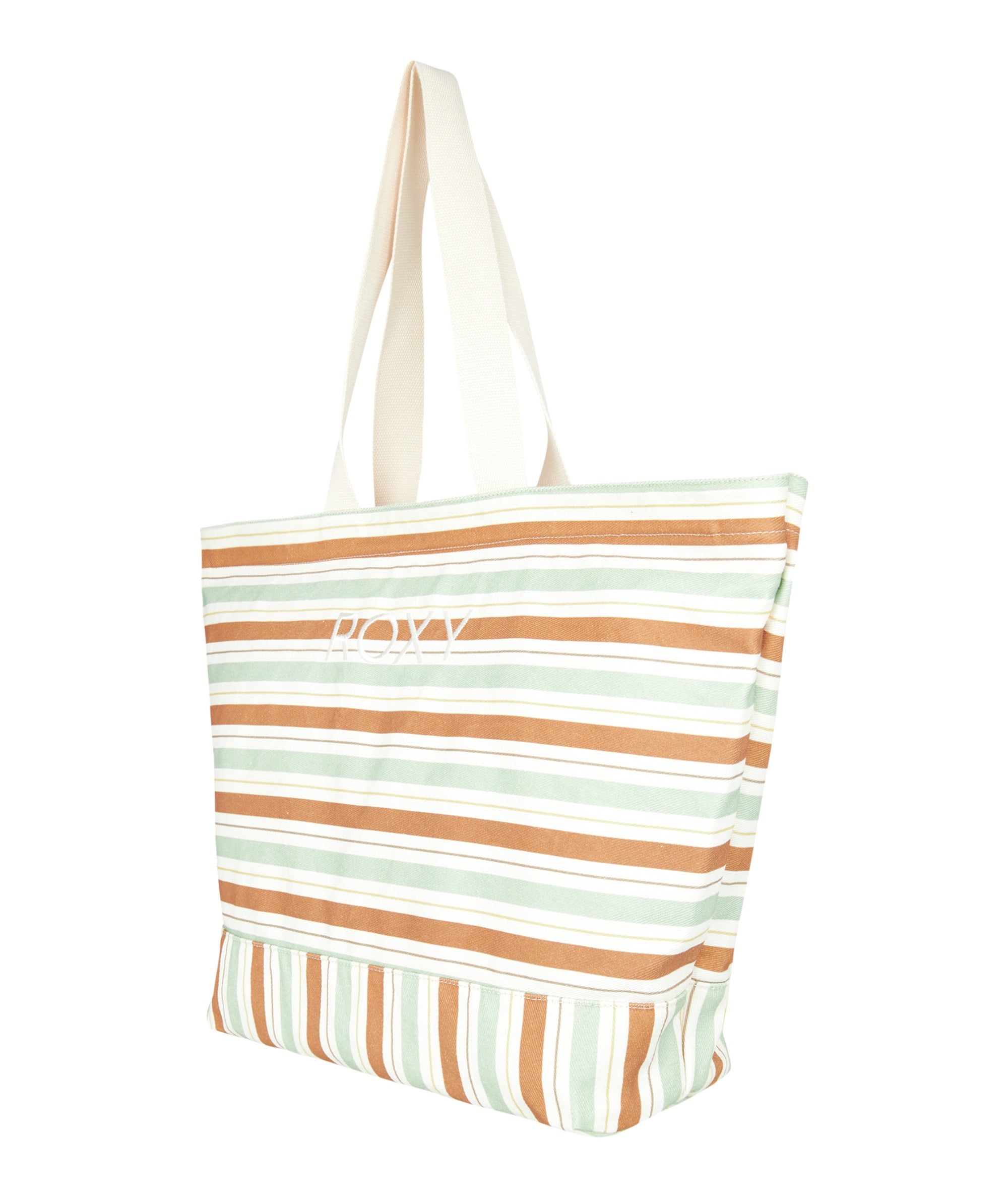 Roxy Stripy Beach in LAUREL GREEN CARVER STRIPE SWI