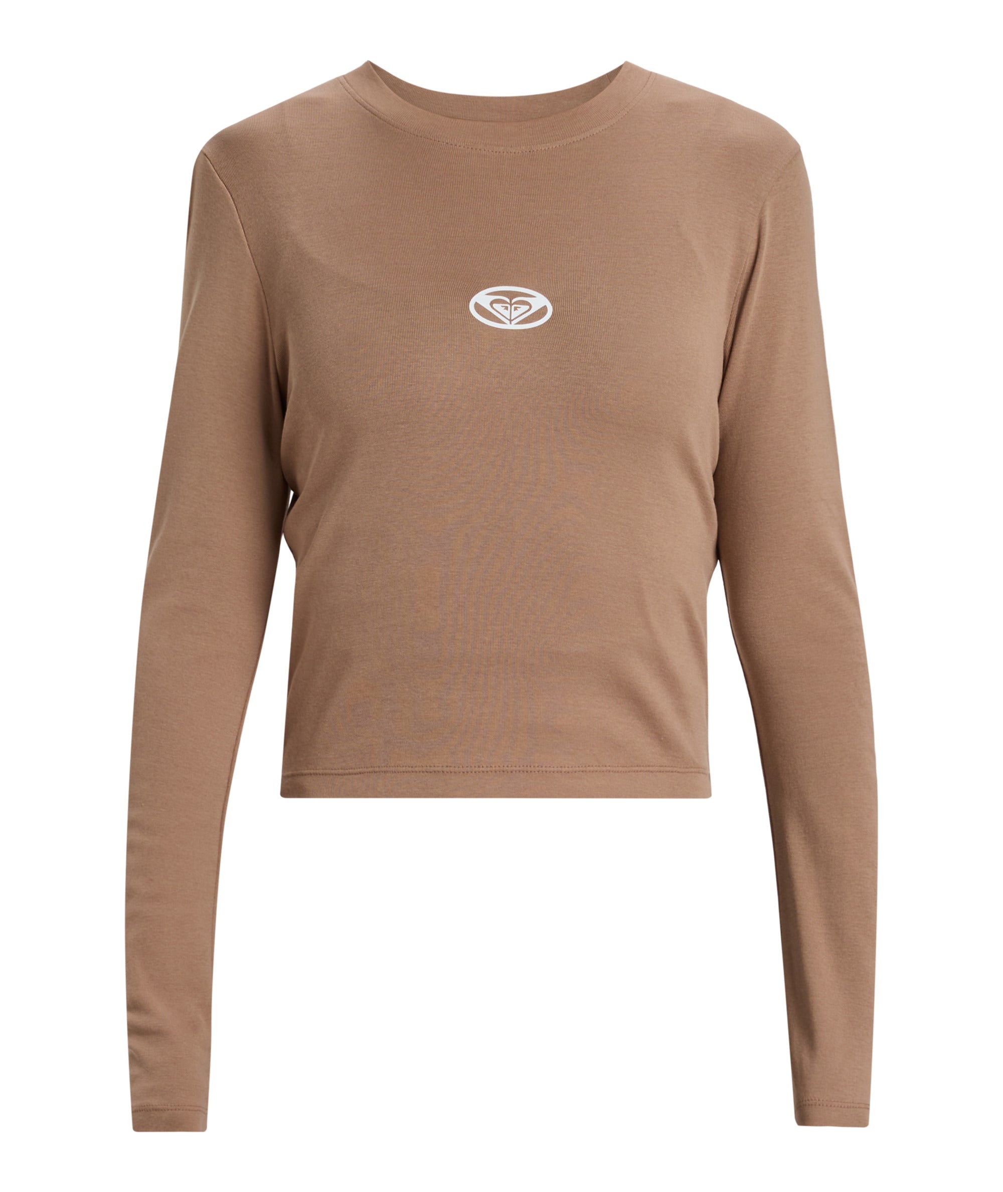 Roxy Ls Baby T in PORTABELLA