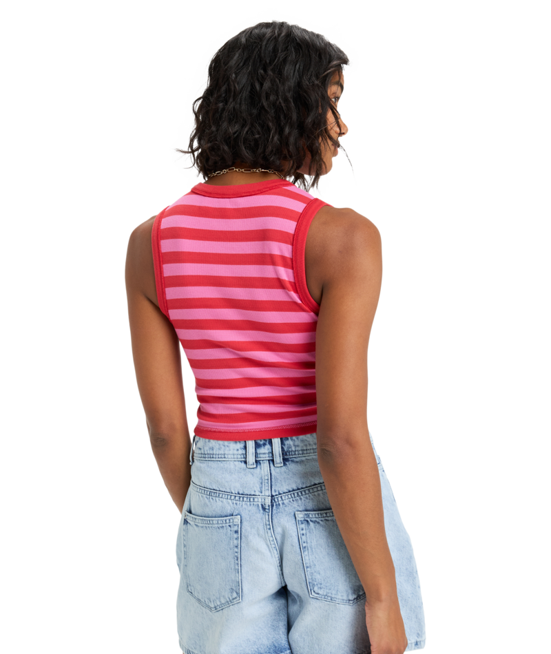 Roxy Iconic Days Stripes in TOMATO ICONIC DAY STRIPE