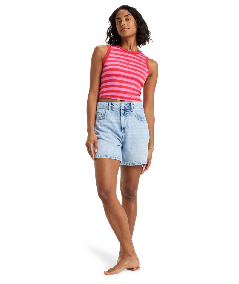 Roxy Iconic Days Stripes in TOMATO ICONIC DAY STRIPE