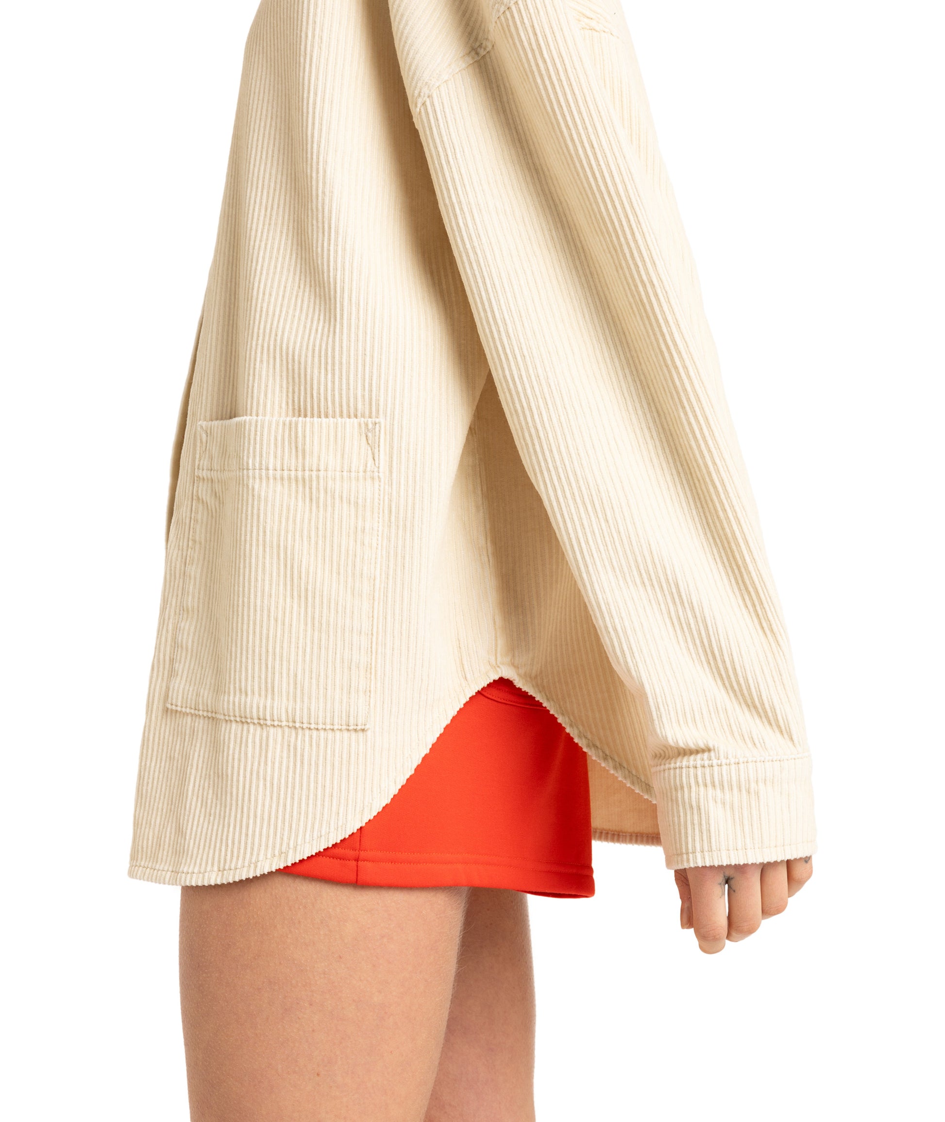 Roxy Kick Back Washed Cord in PARCHMENT