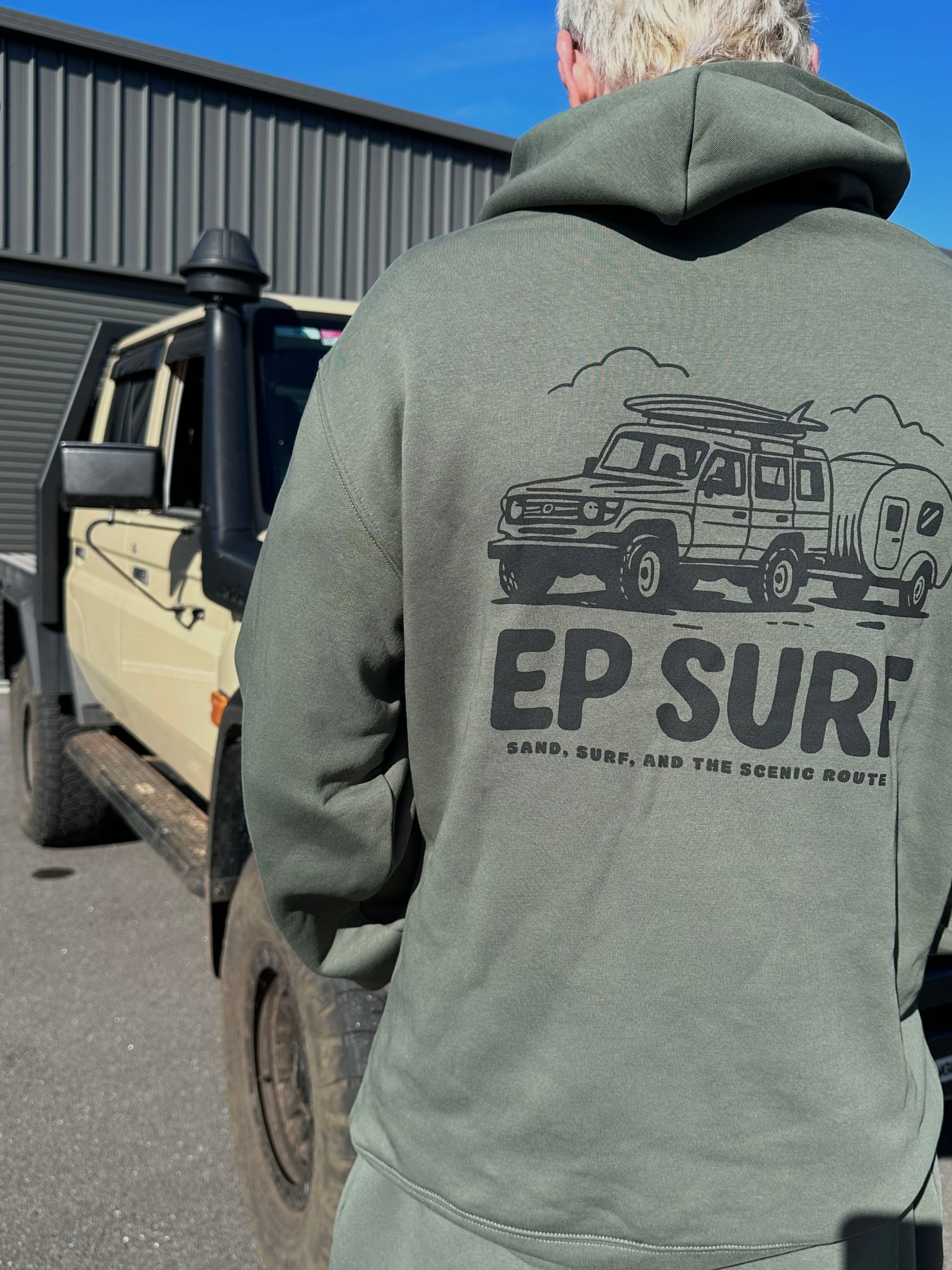 EP SURF Unisex Troopy Hoody
