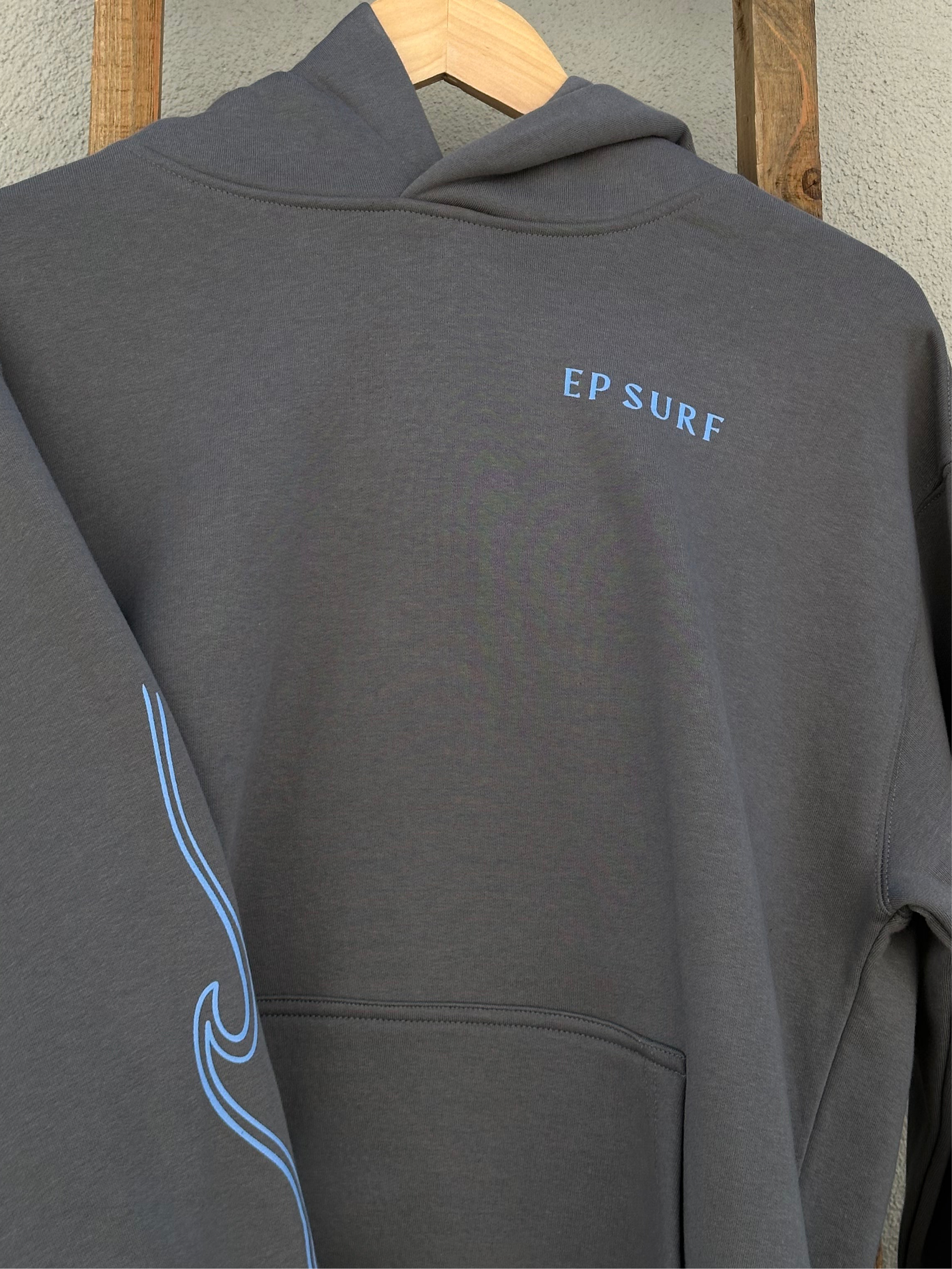 EP SURF Mens Wave Hoody - Shadow/Blue