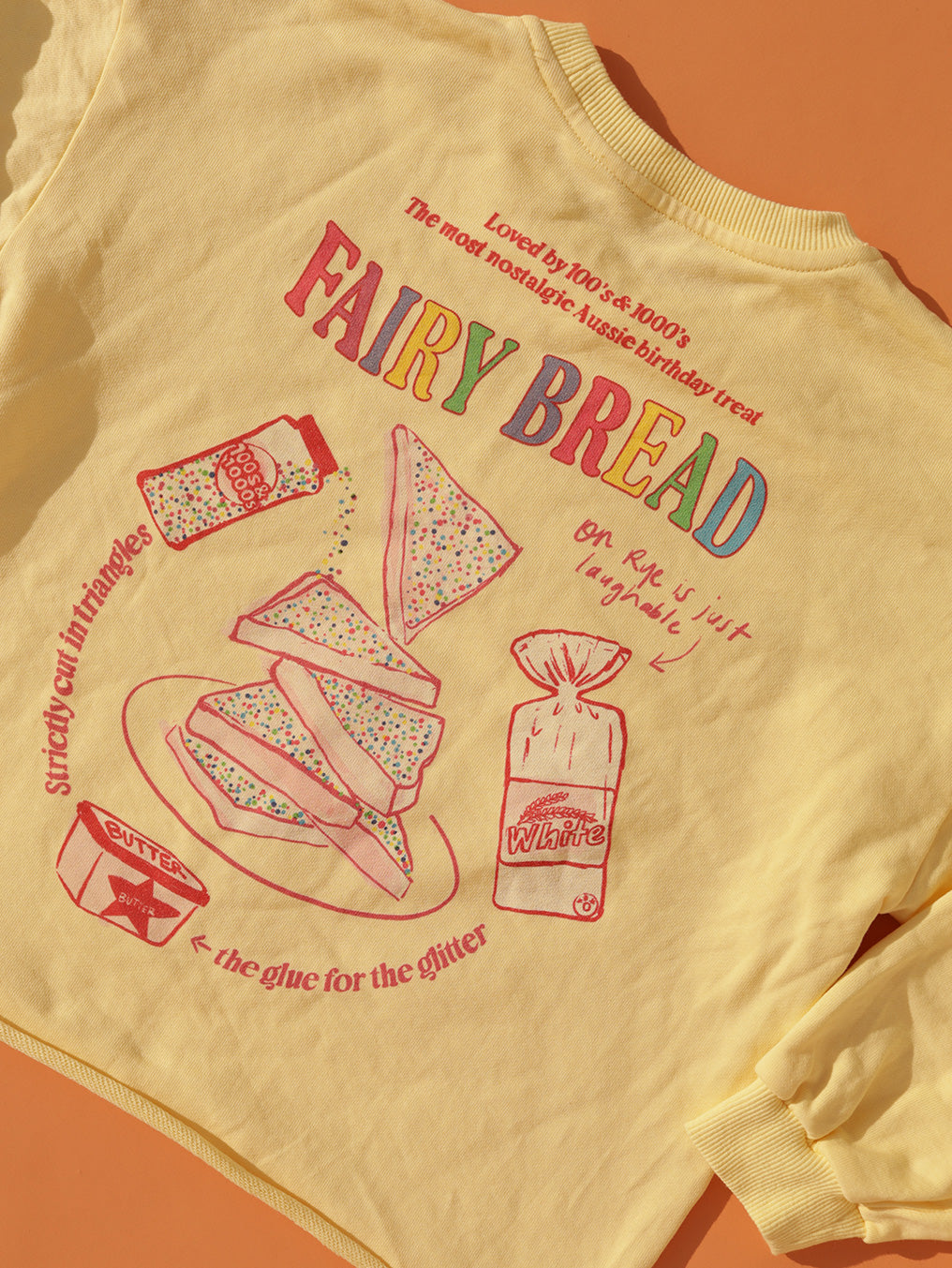 Fairy Bread On Butter Pullover