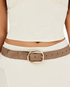 Billini Georgiana Belt in SANDSTONE SUEDE-GOLD