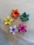 EP SURF Frangipani Claw Clip - Small