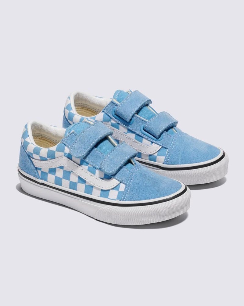 Vans Old Skool V Color Theory Checkerboard Heritage Blue