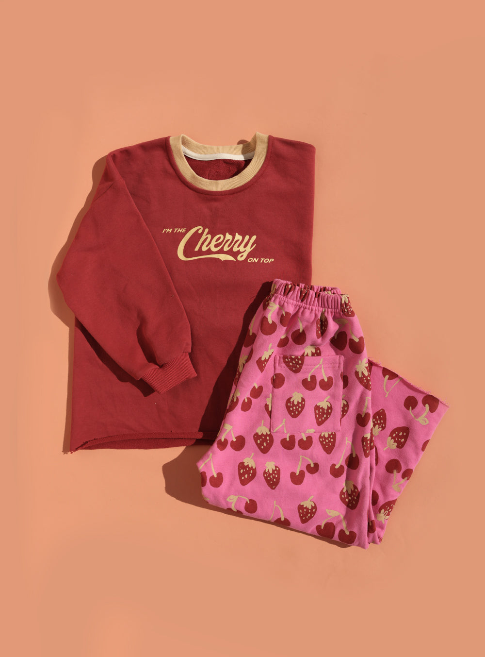Small Swim Club Cherry on Top Pullover