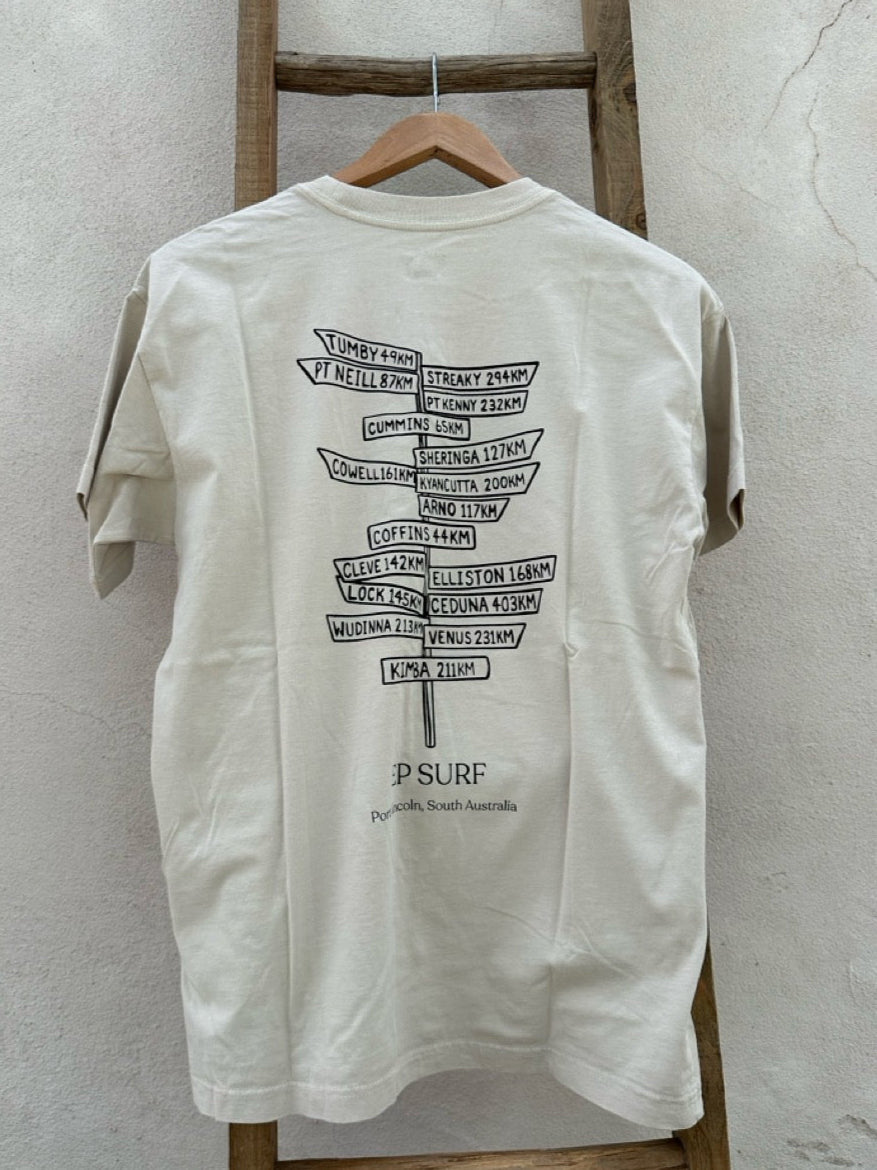 EP SURF Tee Mens Signs