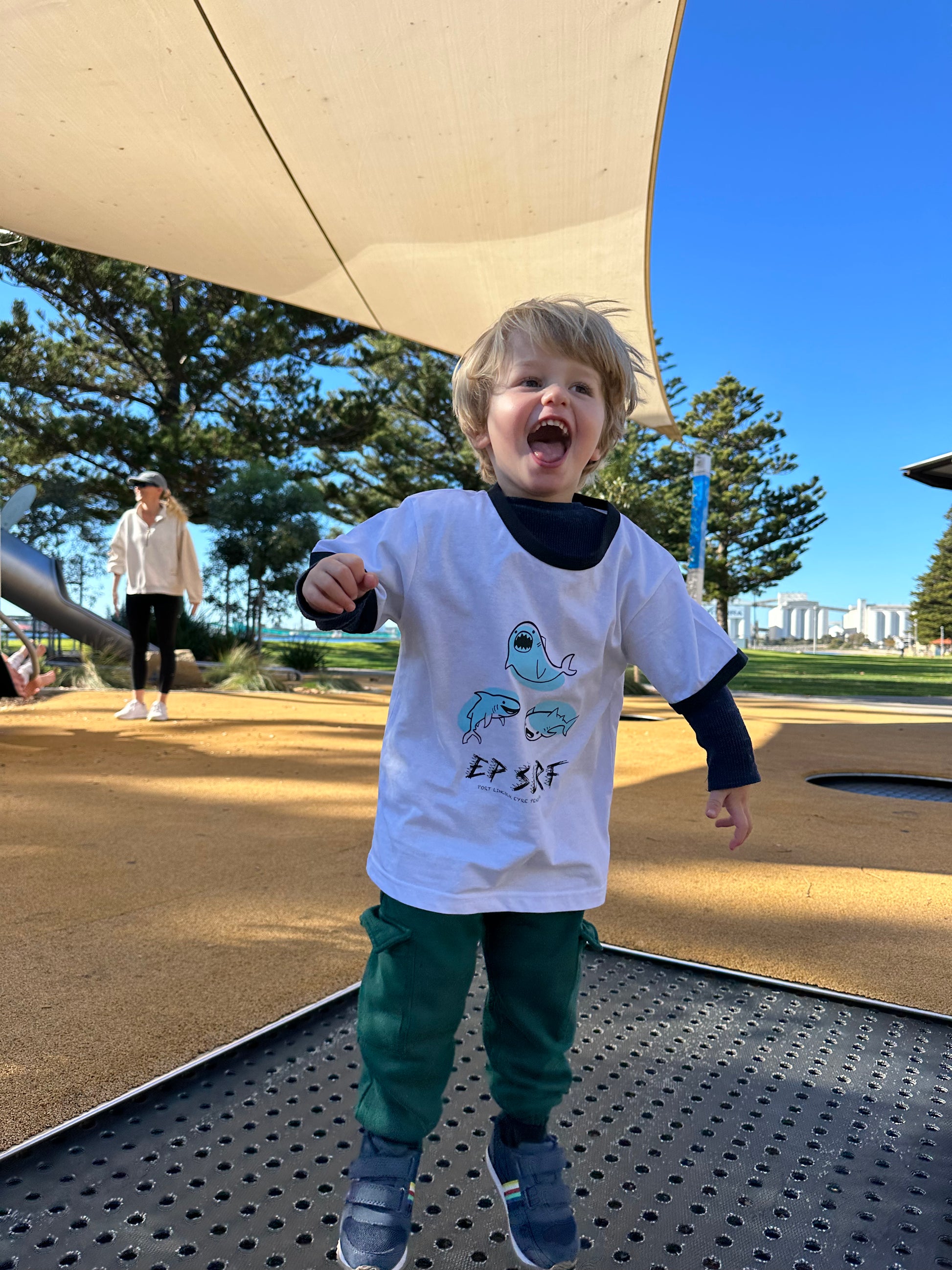 EP SURF Kids Baby Sharks Tee