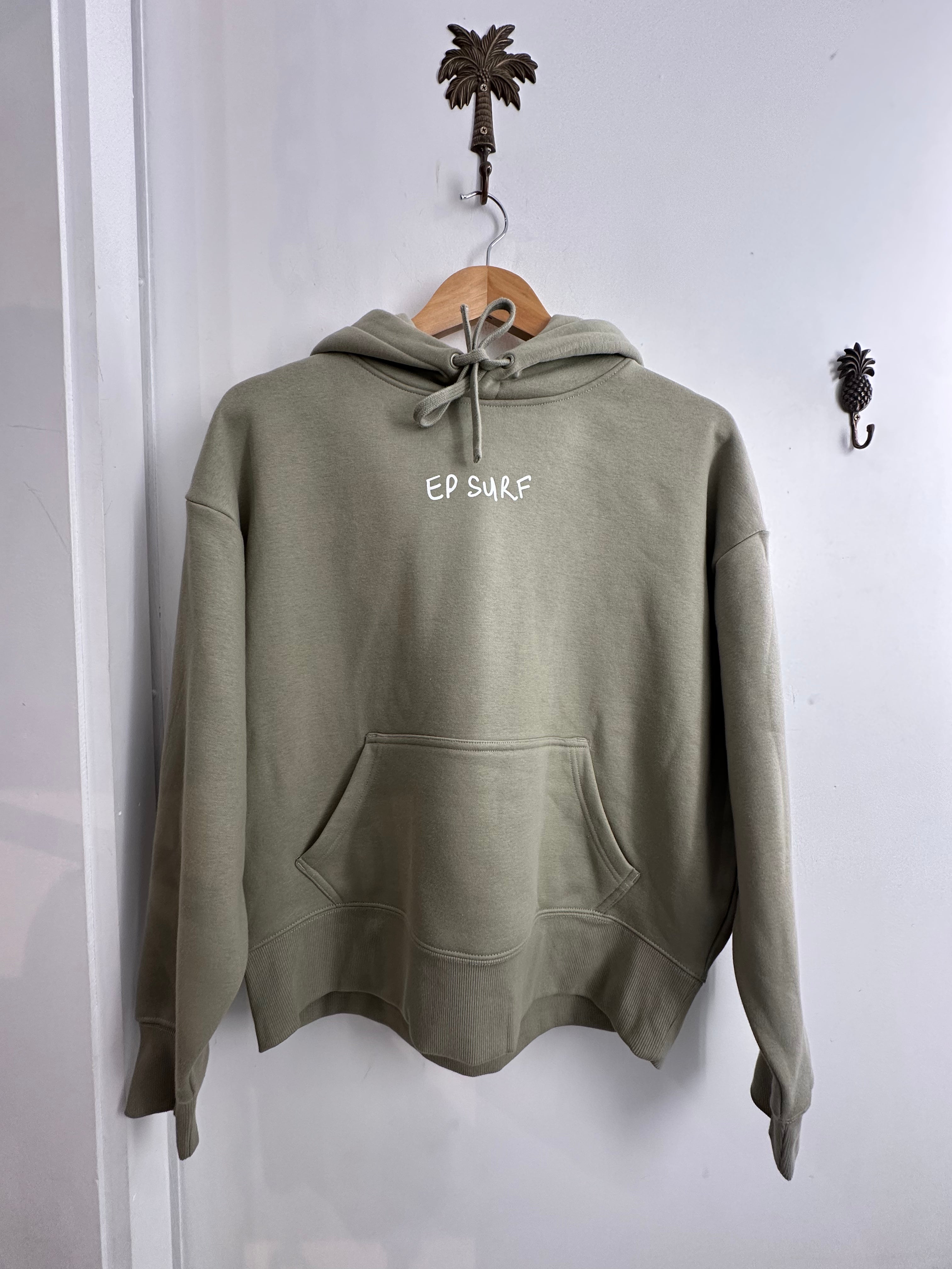 EP SURF Womens Map Hood - Eucalyptus