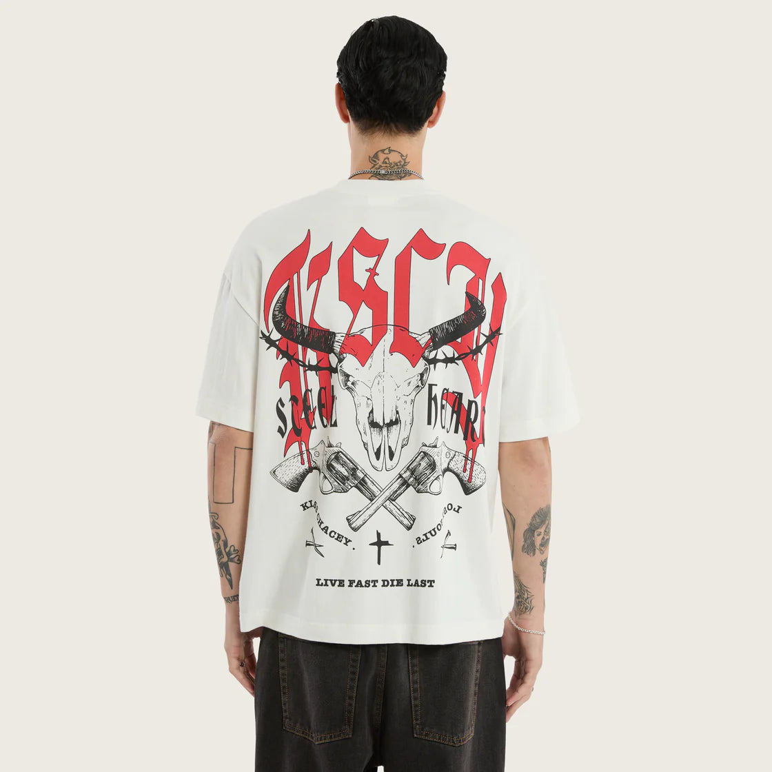 Kiss Chacey Steel Heart Street Tee