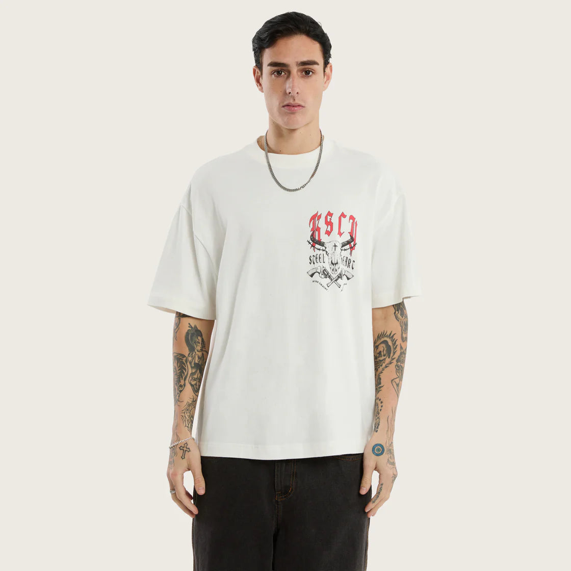 Kiss Chacey Steel Heart Street Tee