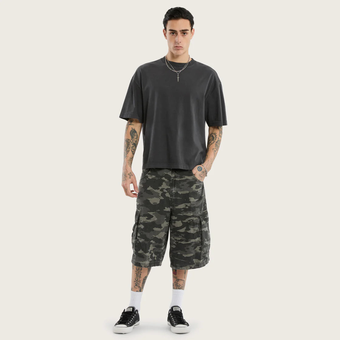 Kiss Chacey K7 Super Baggy Cargo Shorts