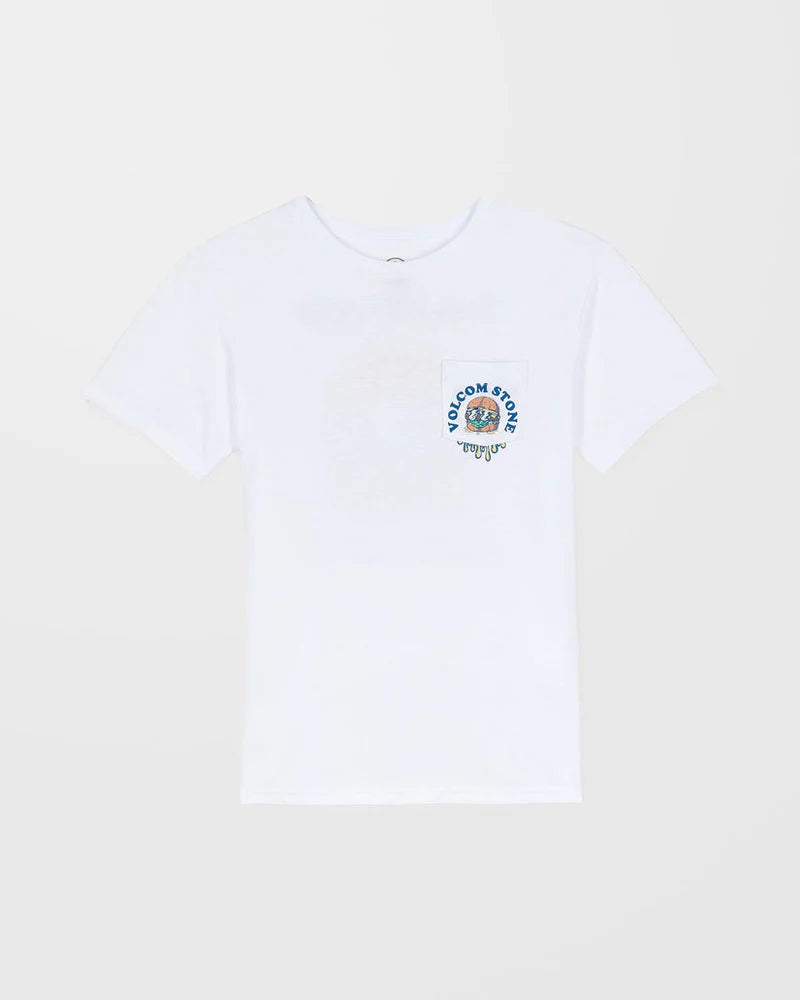Volcom Burgstone Pocket Tee White