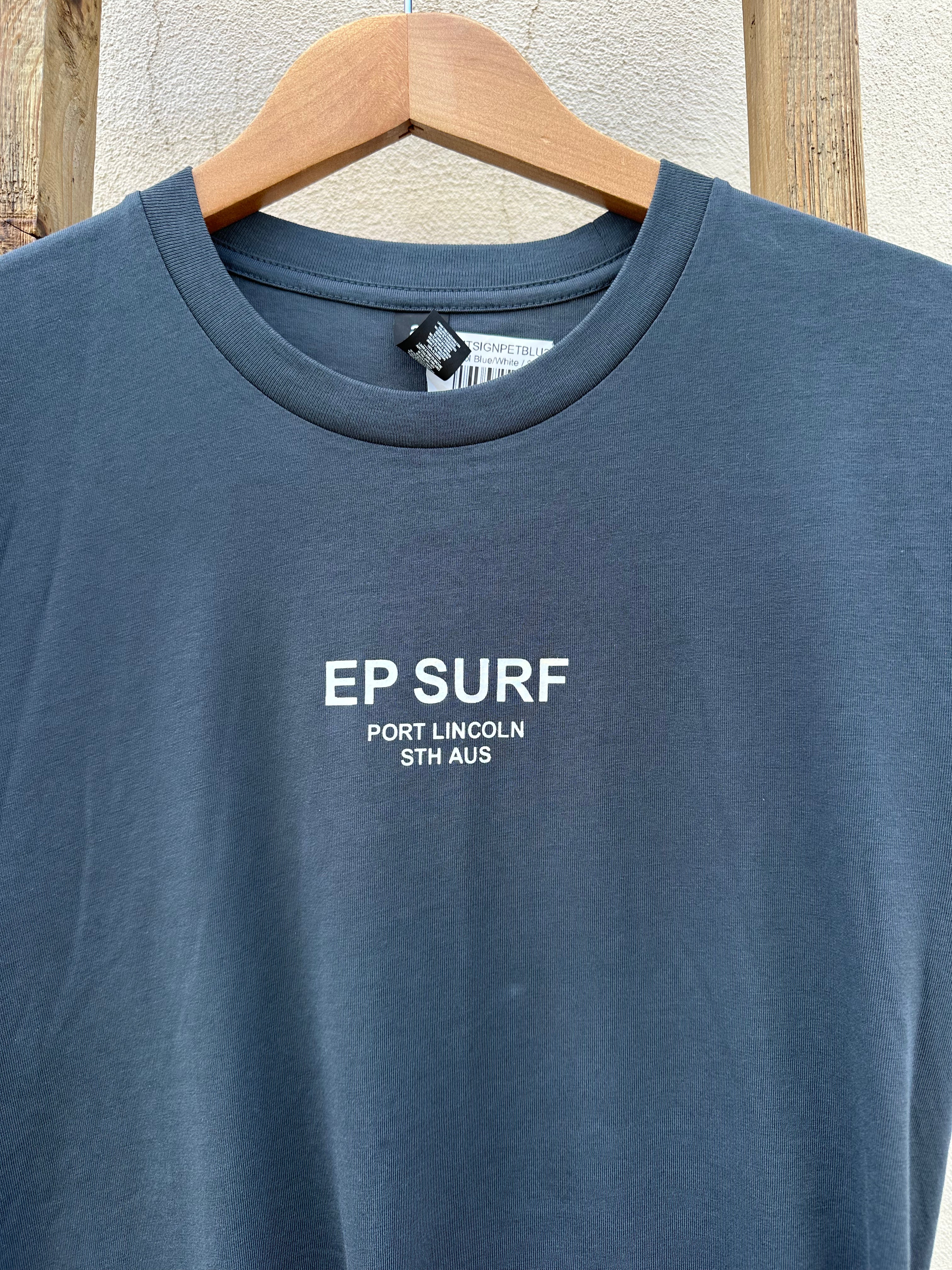 EP SURF Mens Signs Tee 2.0 - Petrol Blue