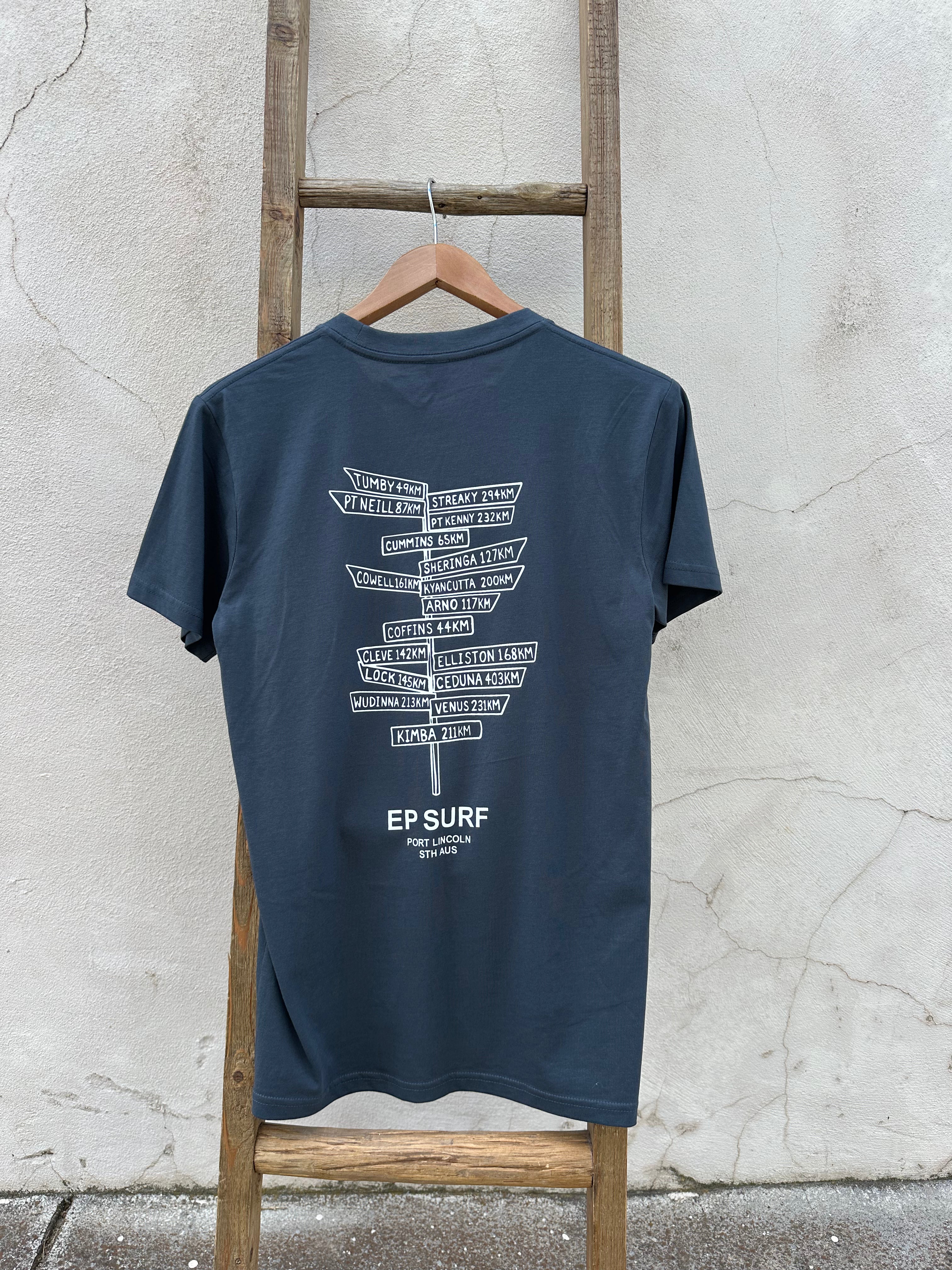 EP SURF Mens Signs Tee 2.0 - Petrol Blue