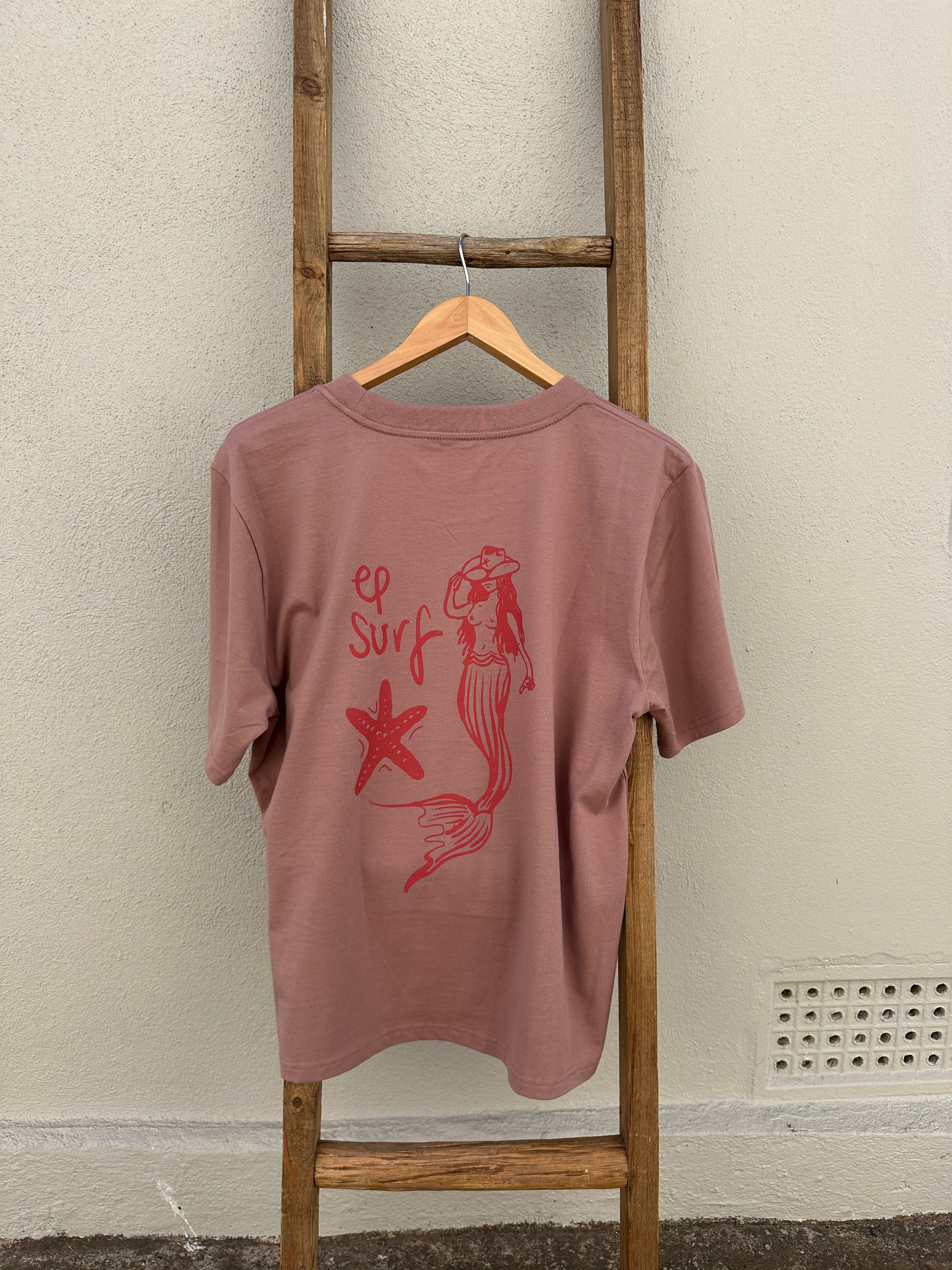 EP SURF Womens Cowgirl Tee - Hazy Pink
