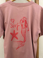 EP SURF Womens Cowgirl Tee - Hazy Pink