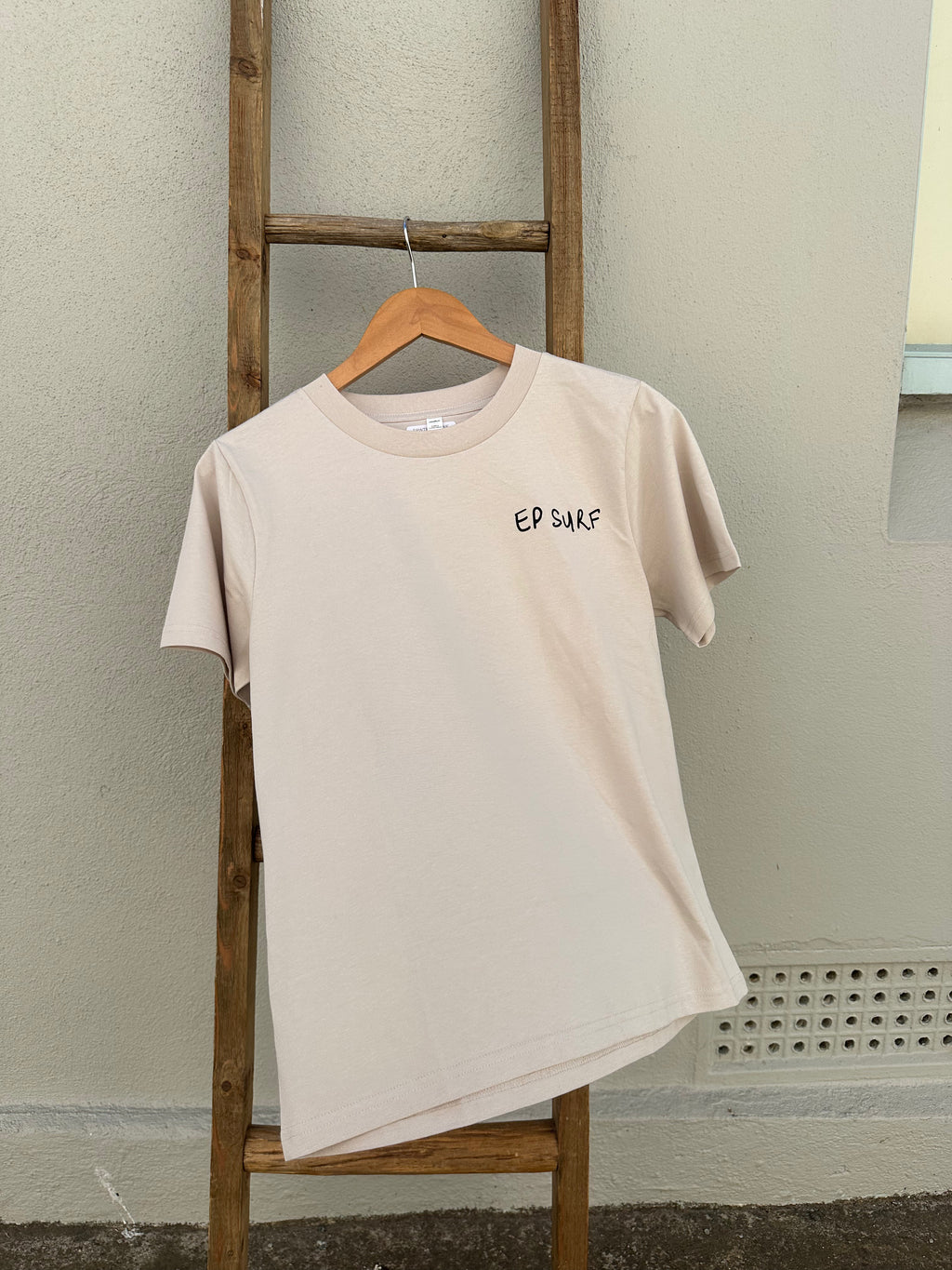 EP SURF Womens Map Tee - Bone/Black