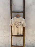 EP SURF Kids Map Tee - Cream/Brown
