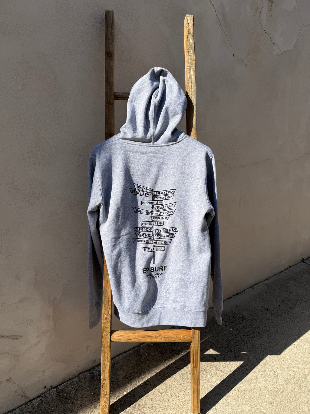 EP SURF Mens Signs 2.0 Hoody Grey/Black