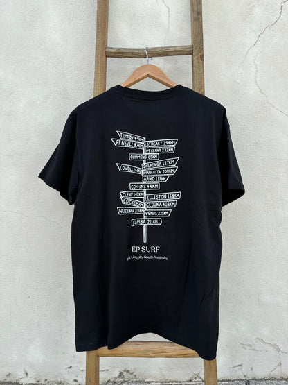 ep tee black/white