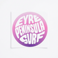 EP SURF Globe Sticker - Pink