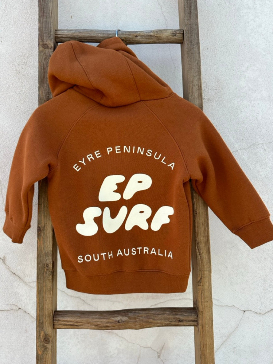 EP SURF Kids Bubble Hoody - Toffee