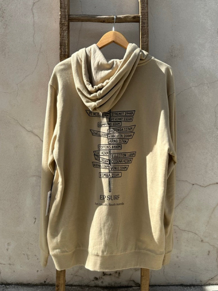 EP SURF Unisex Signs Hoody - Golden