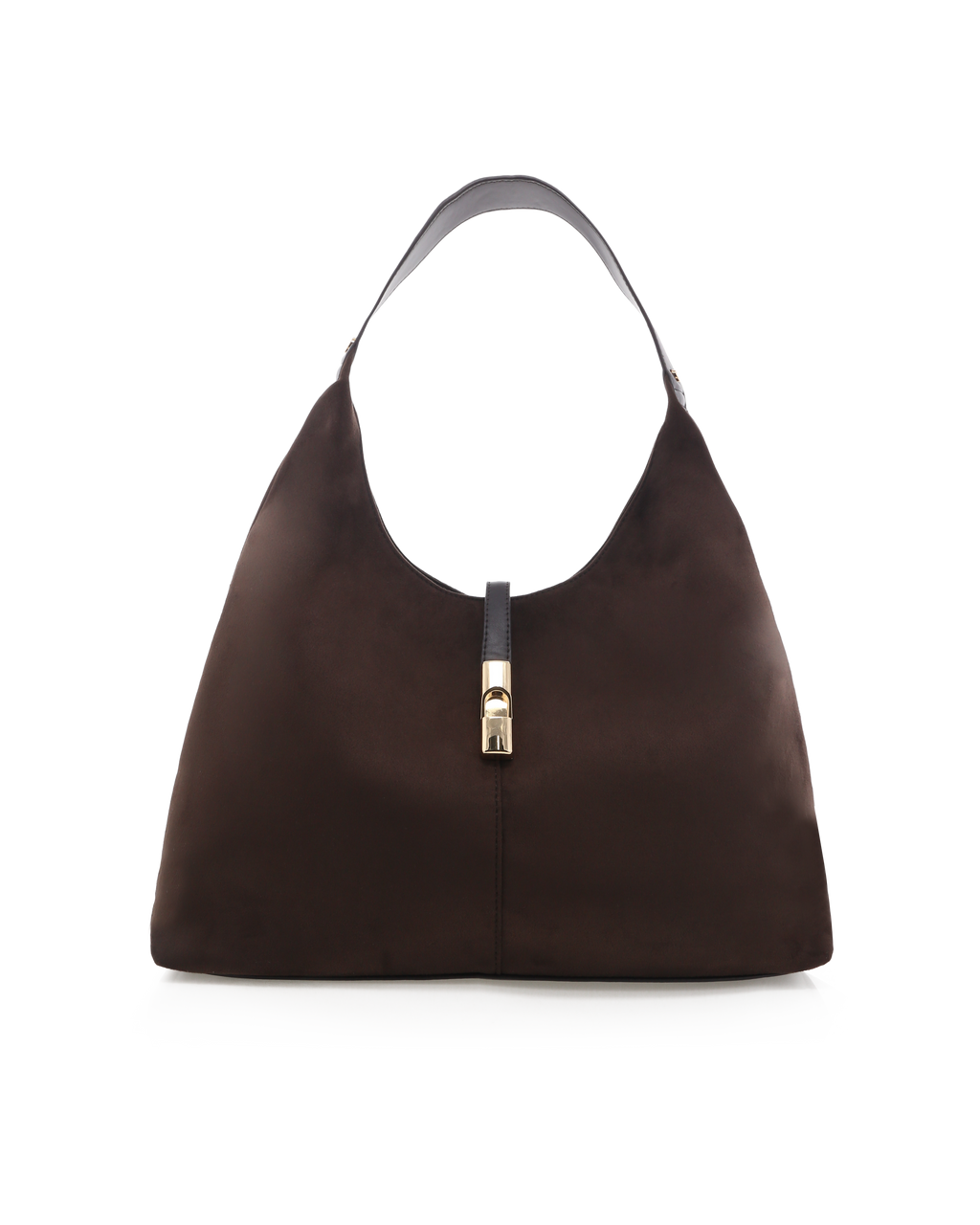 Billini Lamarr Shoulder Bag in CHOCOLATE SUEDE