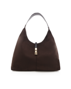 Billini Lamarr Shoulder Bag in CHOCOLATE SUEDE