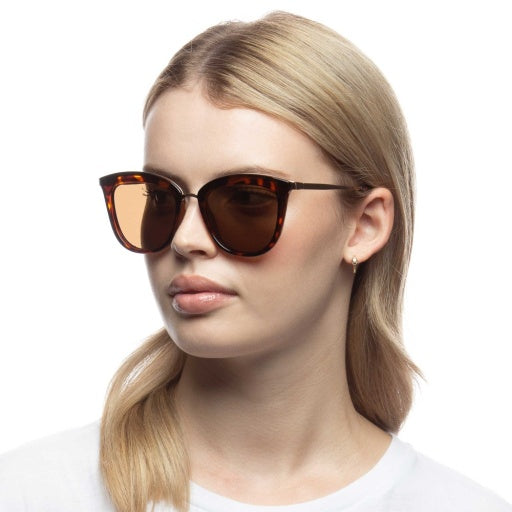Le Specs Caliente in TORT / ROSE GOLD