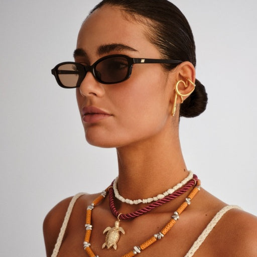 Le Specs Honey Pot in BLACK