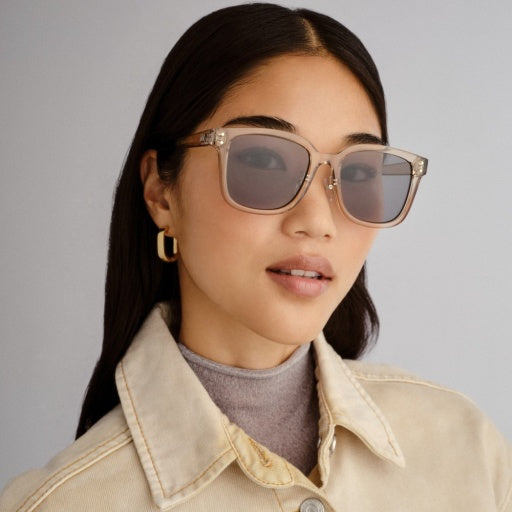 Le Specs Le Domino + in GREEN TEA