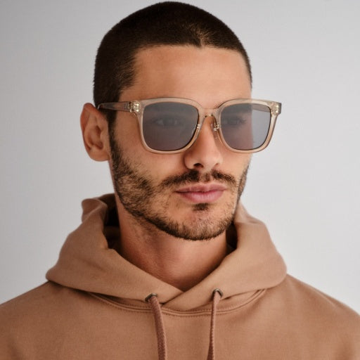 Le Specs Le Domino + in GREEN TEA