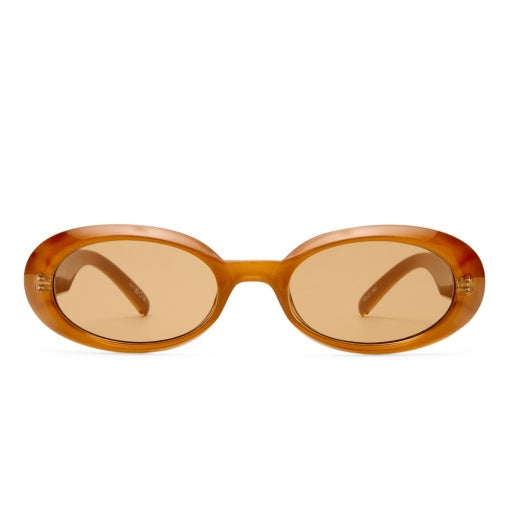 Le Specs Work It in GOLD PEARL