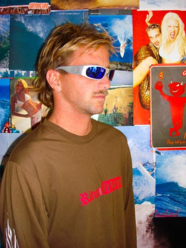 Ritual Vision Ritual - Parasite in MATTE CHROME / BLUE REFL POL