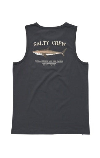 Salty Crew Bruce Regular Tank in COAL