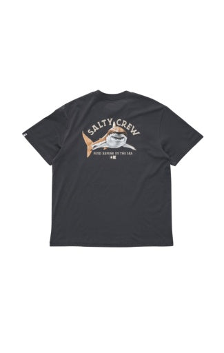 Salty Crew Lurking Classic Ss Tee in COAL