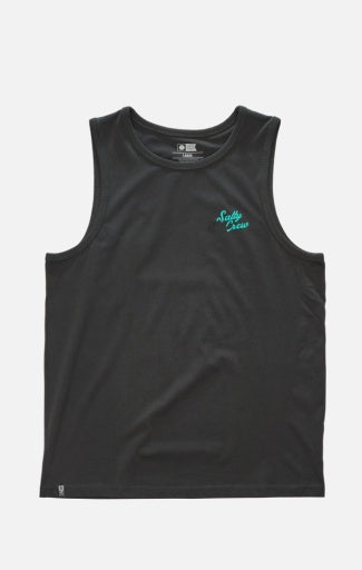 Salty Crew Truck Bed Regular Tank in VINTAGE BLACK